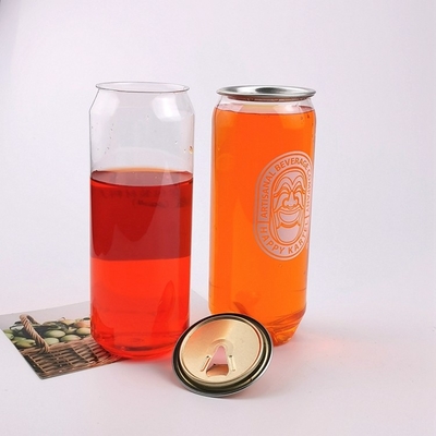 Bpaのソーダ清涼飲料のための自由な空のプラスチック飲料の瓶は350ml 500mlを缶詰にする
