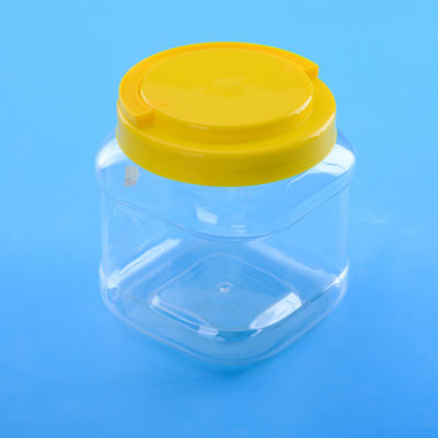 BPA自由な1450ml 131mm正方形のプラスチックねじ帽子の瓶