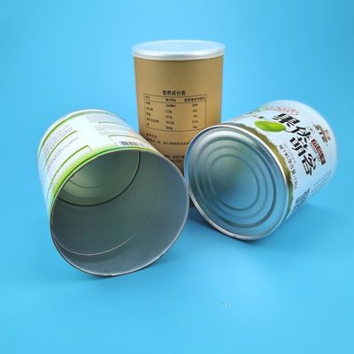 ボール紙のペーパー合成物は食糧のための再生利用できる管箱を缶詰にする